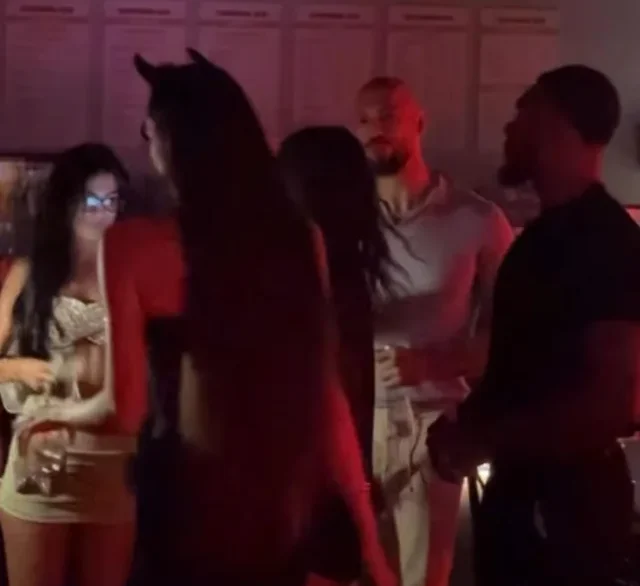 Andrew Tate allegedly with Natalya Scudder and Katie Flood