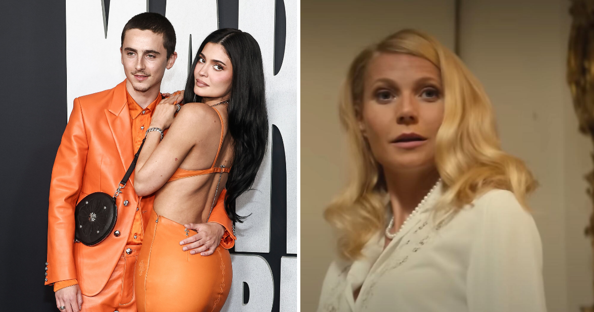 Timothée Chalamet Gwyneth Paltrow Marty Supreme