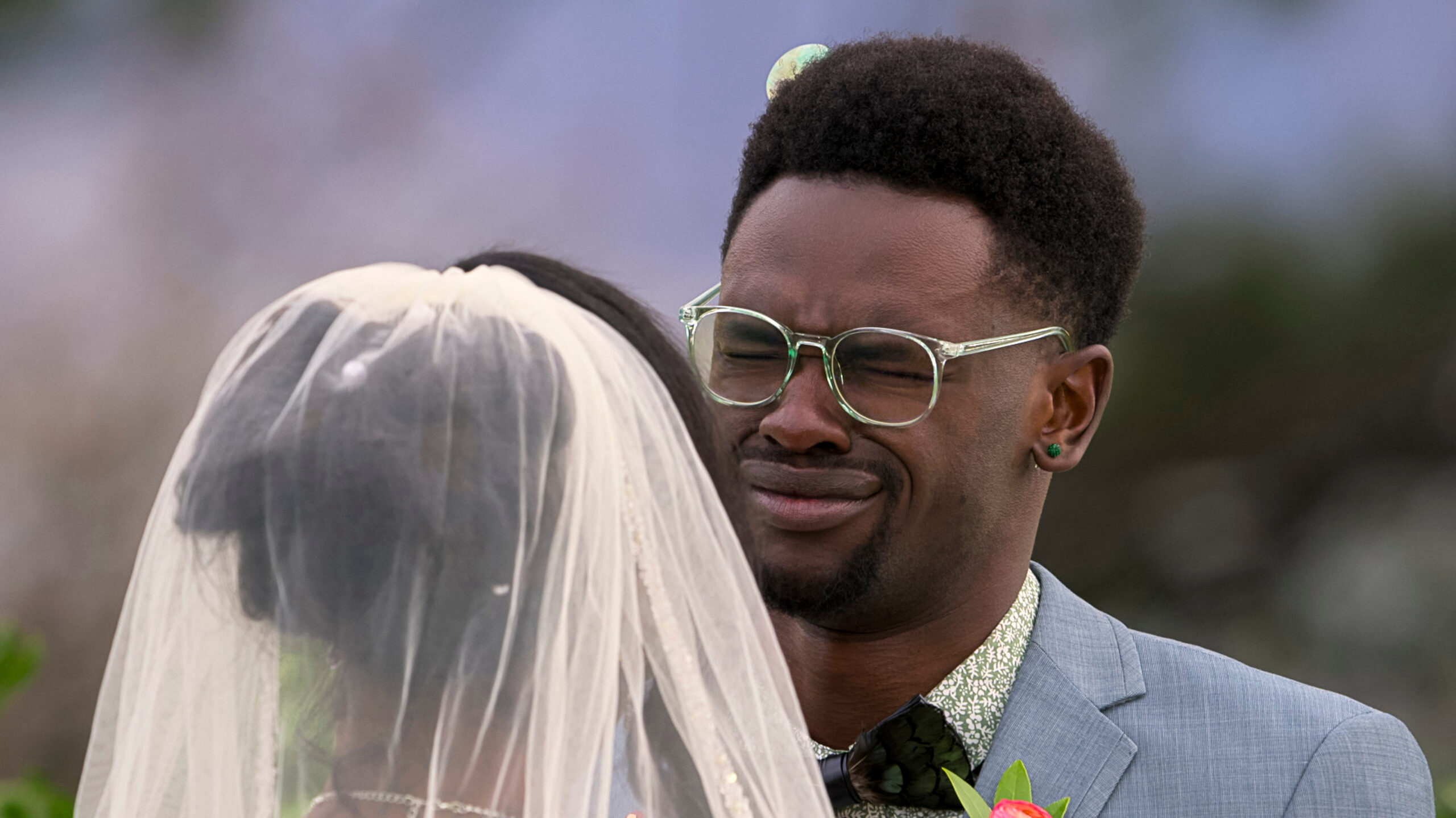 Edmund at his wedding to Kalybriah on Love Is Blind