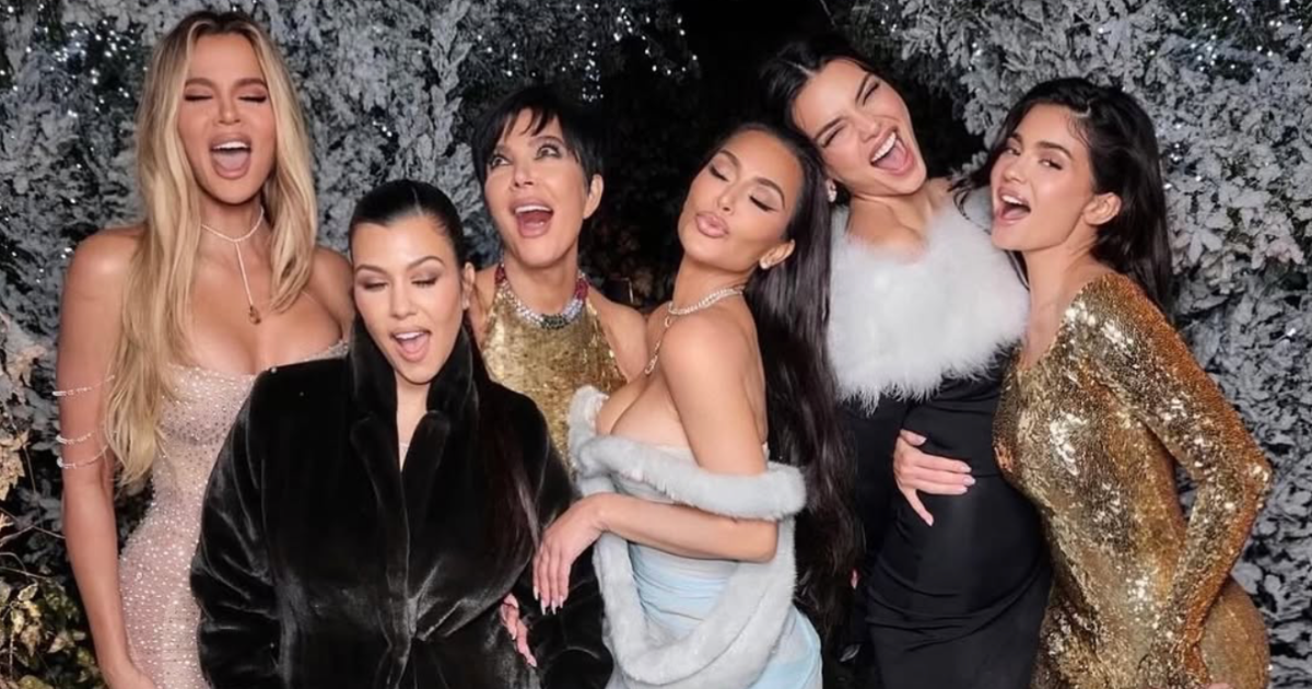 Kardashians at their Christmas party