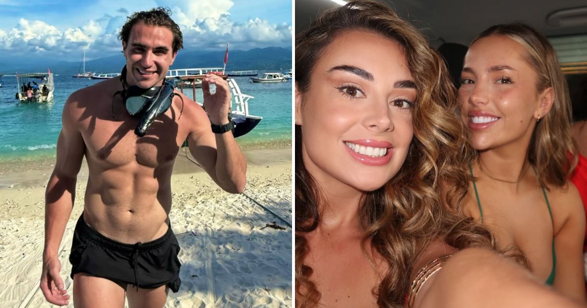 Joe Bradley and Kizzi Kitchener kiss