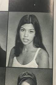 Kourtney Kardashian's high school picture