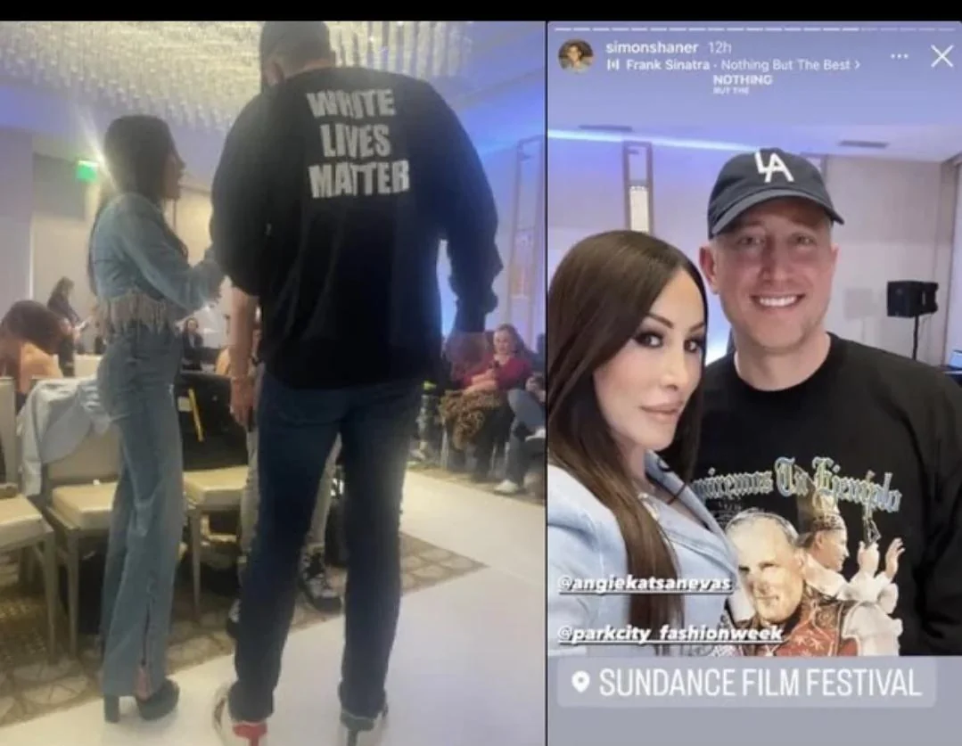 Angie K/White Lives Matter shirt