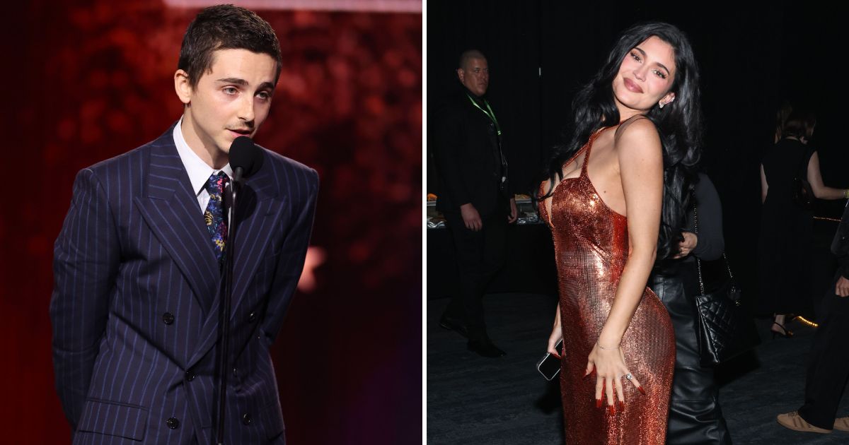 Kylie Jenner Timothée body language
