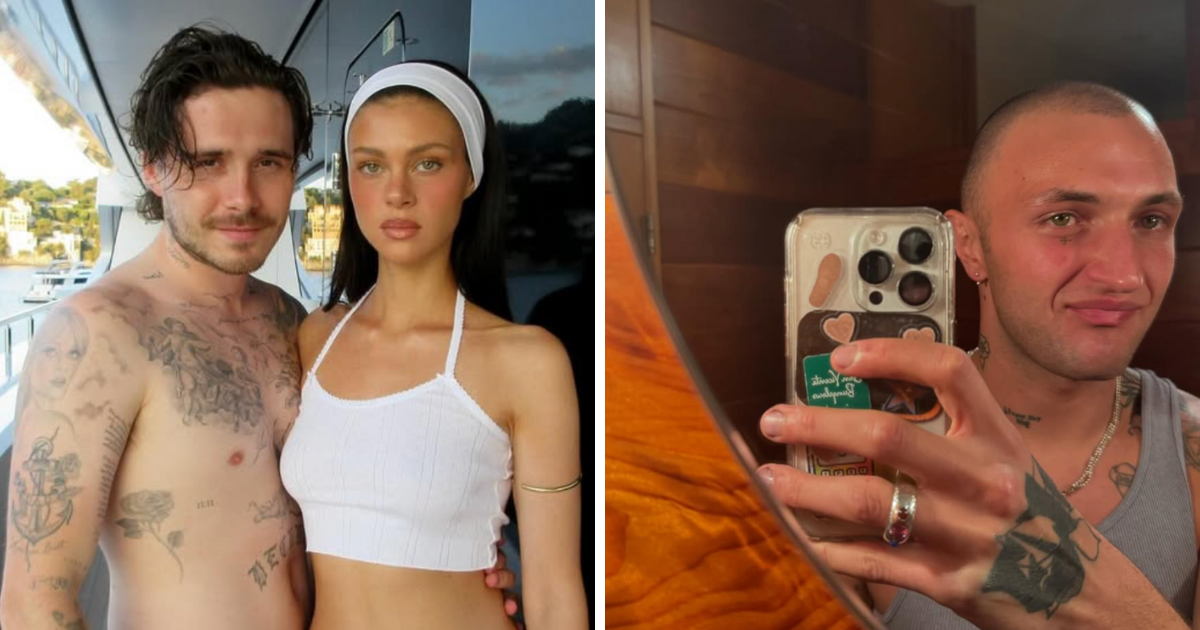 Brooklyn Beckham and Nicola Peltz-Beckham/Anwar Hadid