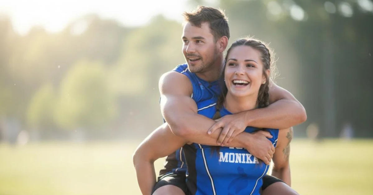 Monica and Jim on Beast Games