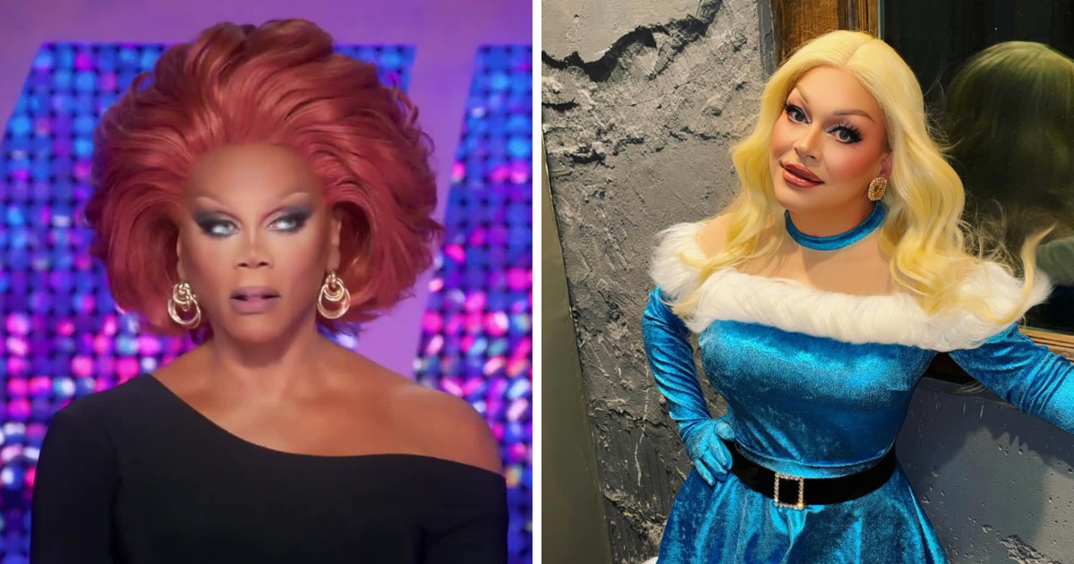 RuPaul/Ginger Minj of Drag Race