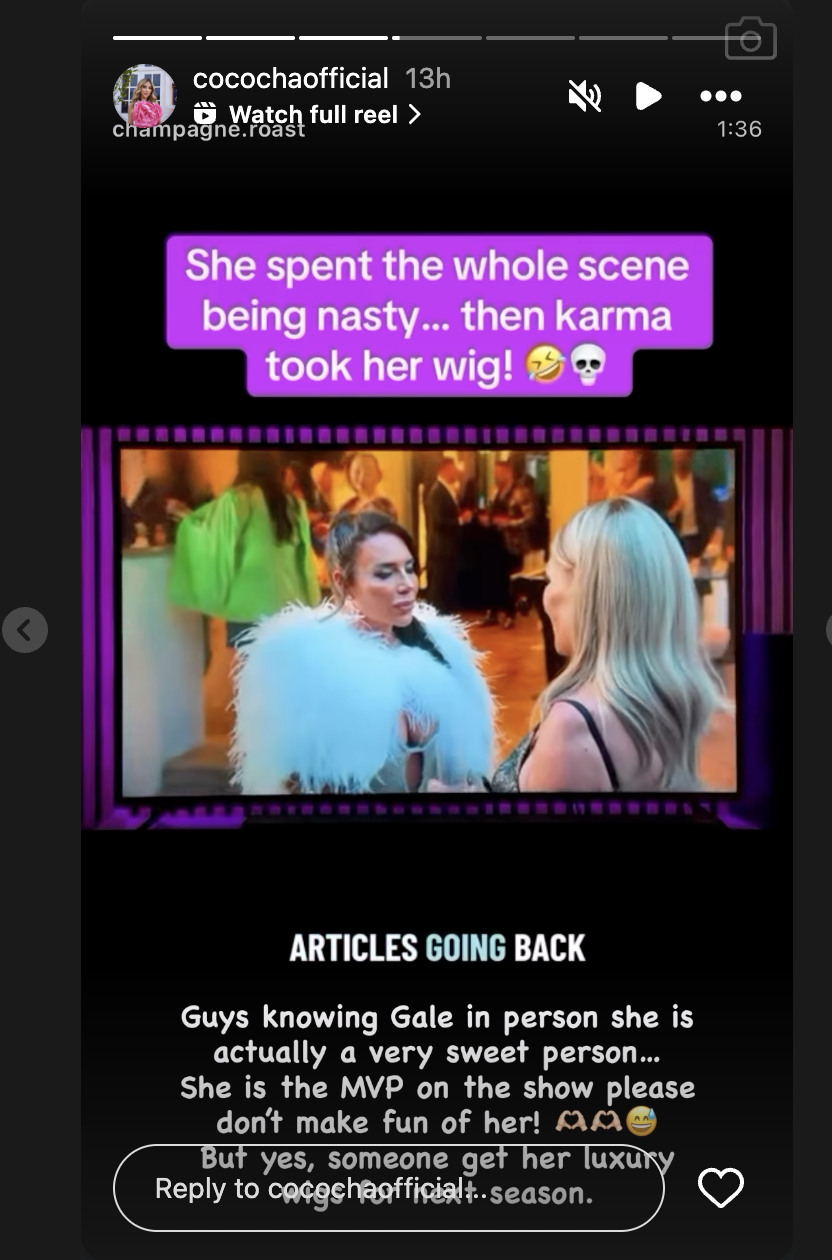 Nicole Coco Cha Members Only Palm Beach