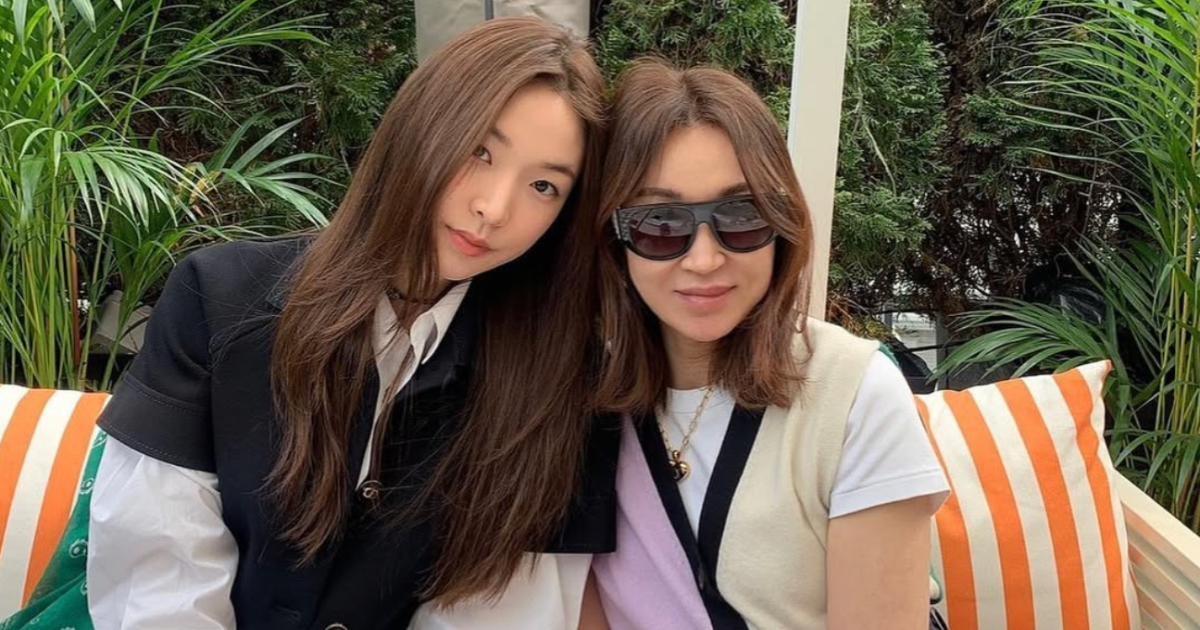 Choi Mina Sue and her Nan