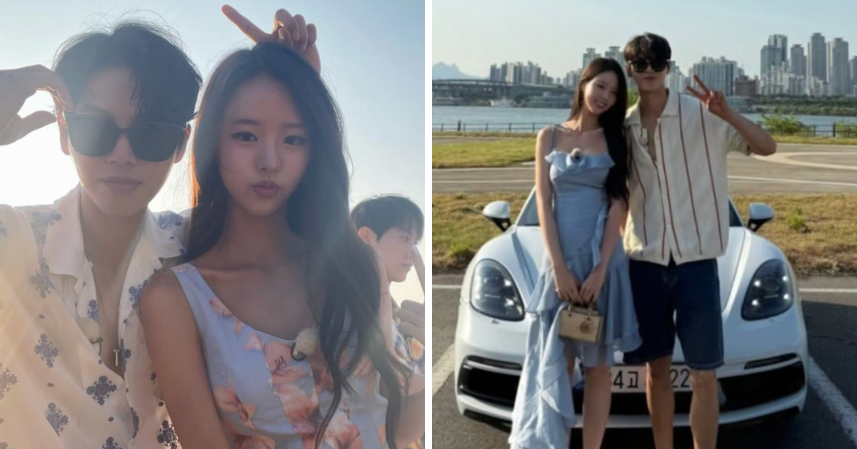 Hee-sun Park and Lim Su-been from Single's Inferno