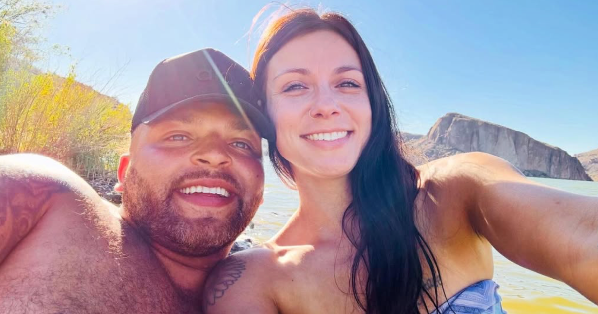 Devonta and his ex-girlfriend from Love Is Blind