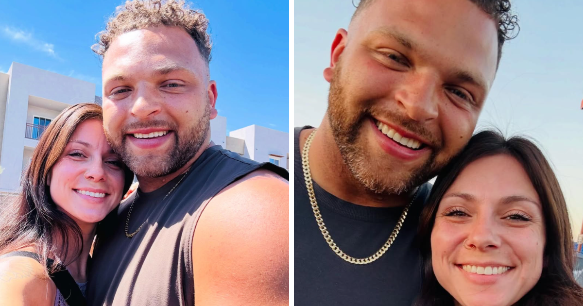 Devonta and ex Taylor from Love Is Blind