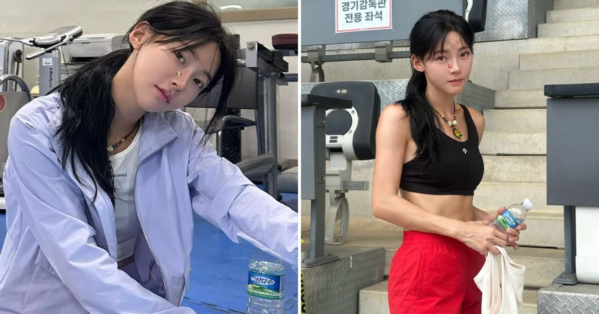 Kim min gee track and field