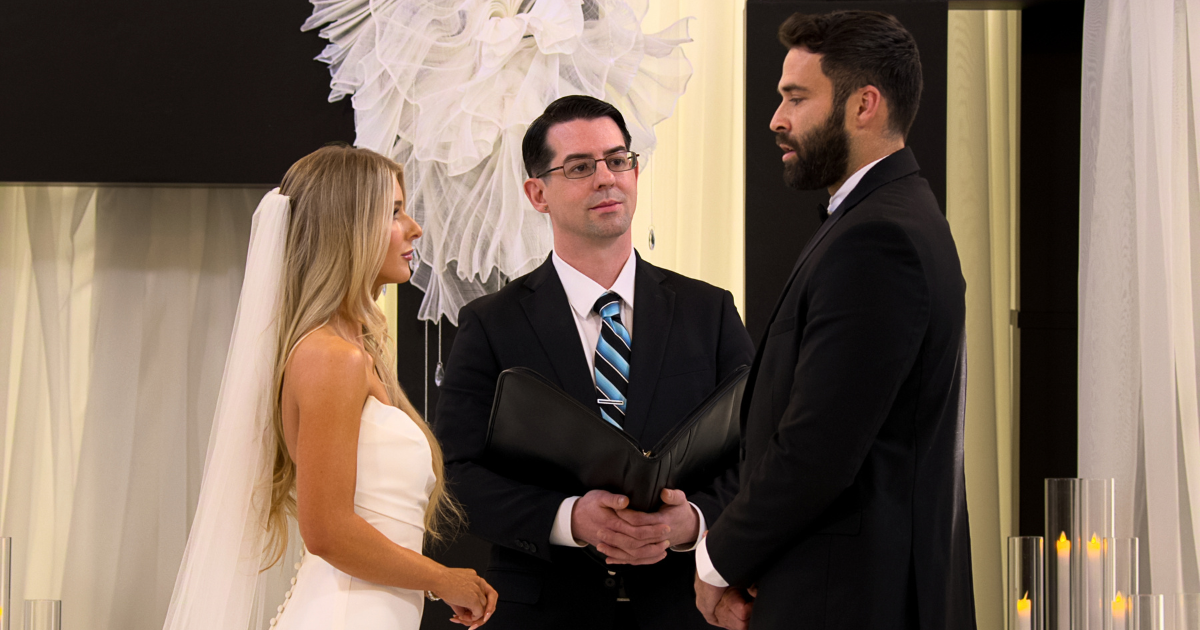 Alex and Ashley on Love Is Blind