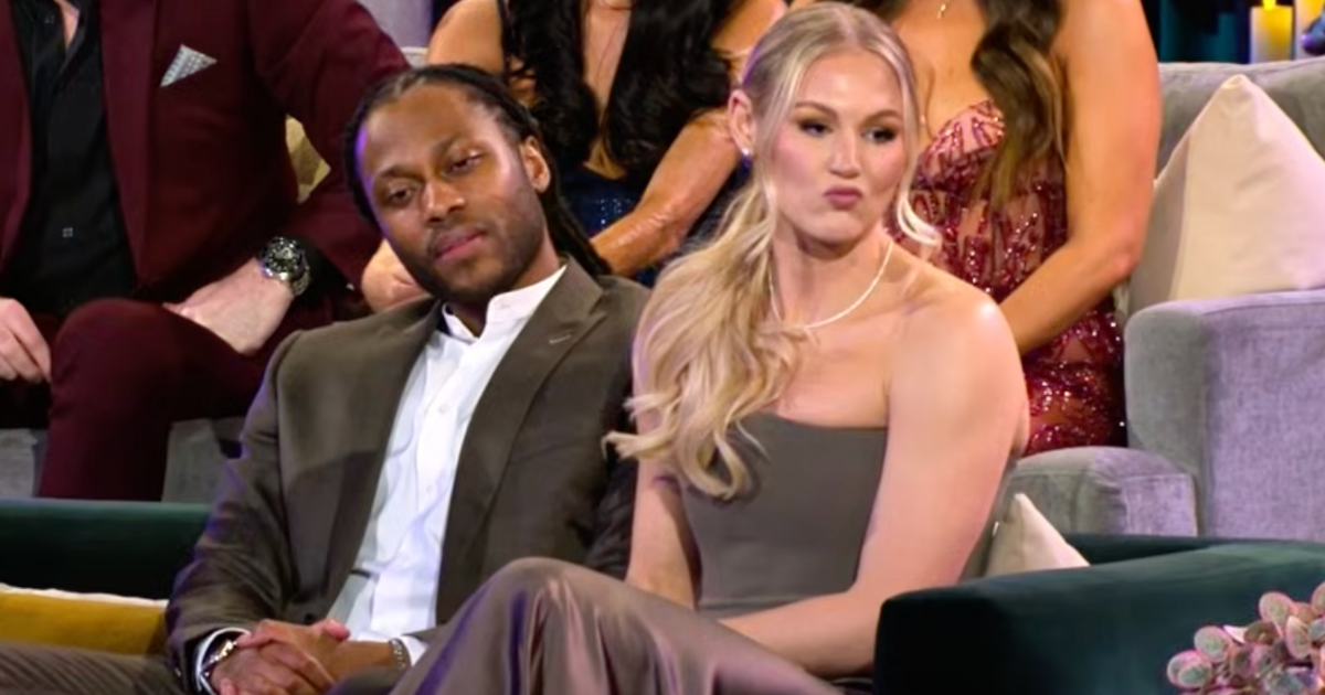 Vic and Christine on Love Is Blind reunion