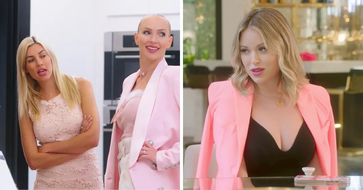 Selling Sunset's Heather Rae El Moussa and Christine Quinn/Amanda Frances from RHOBH