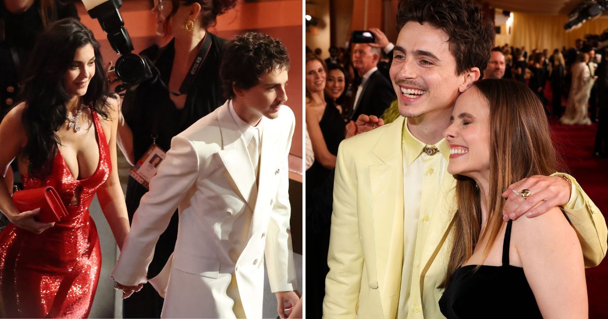 Timothée chalamet Kylie Jenner sister