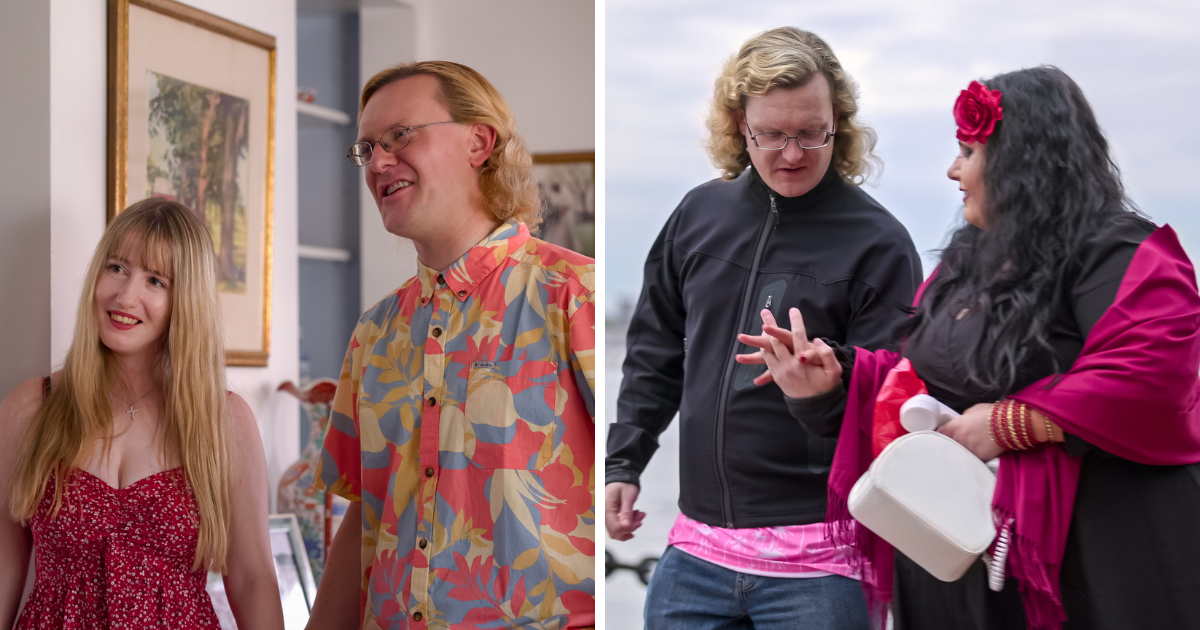 James and Shelley/Sonia and James on Love on the Spectrum