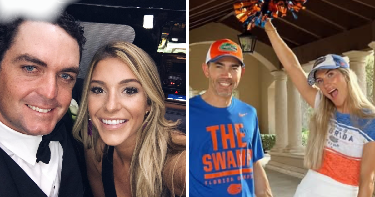 Left: Jillian and Keegan Bradley. Right: Camilo Villegas and Maria Ochoa