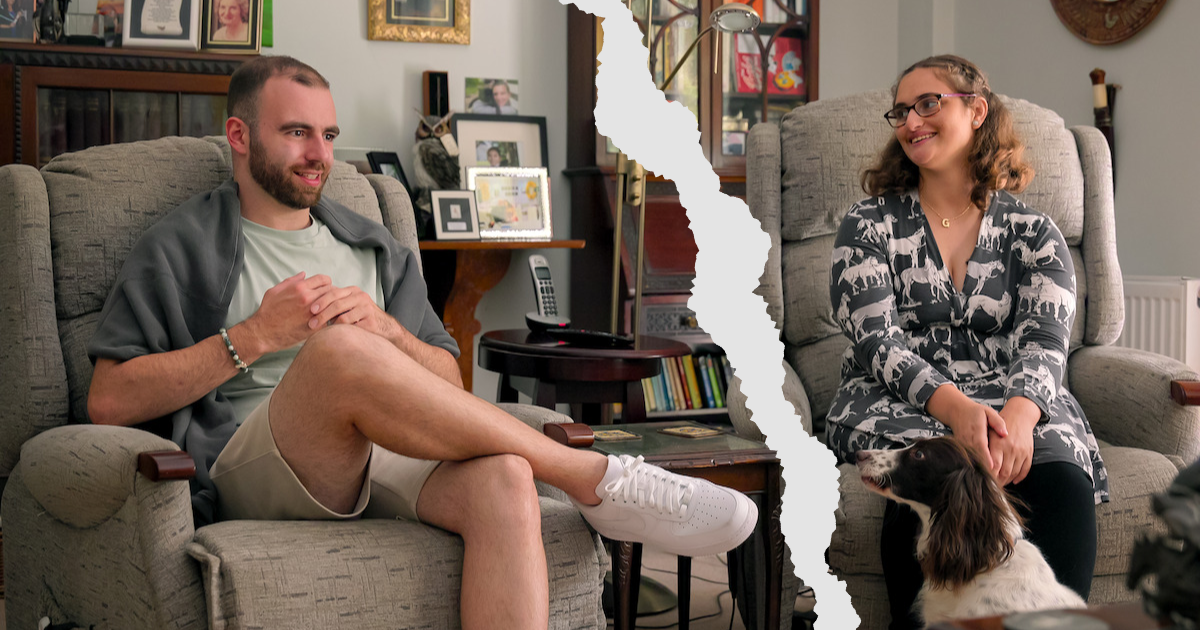 Georgie Connor split Love on the Spectrum