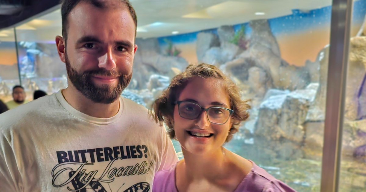 Connor Georgie split Love on the Spectrum