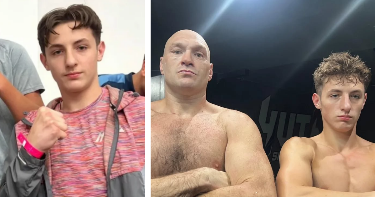 John Boy Fury Tyson's nephew At Home With The Furys