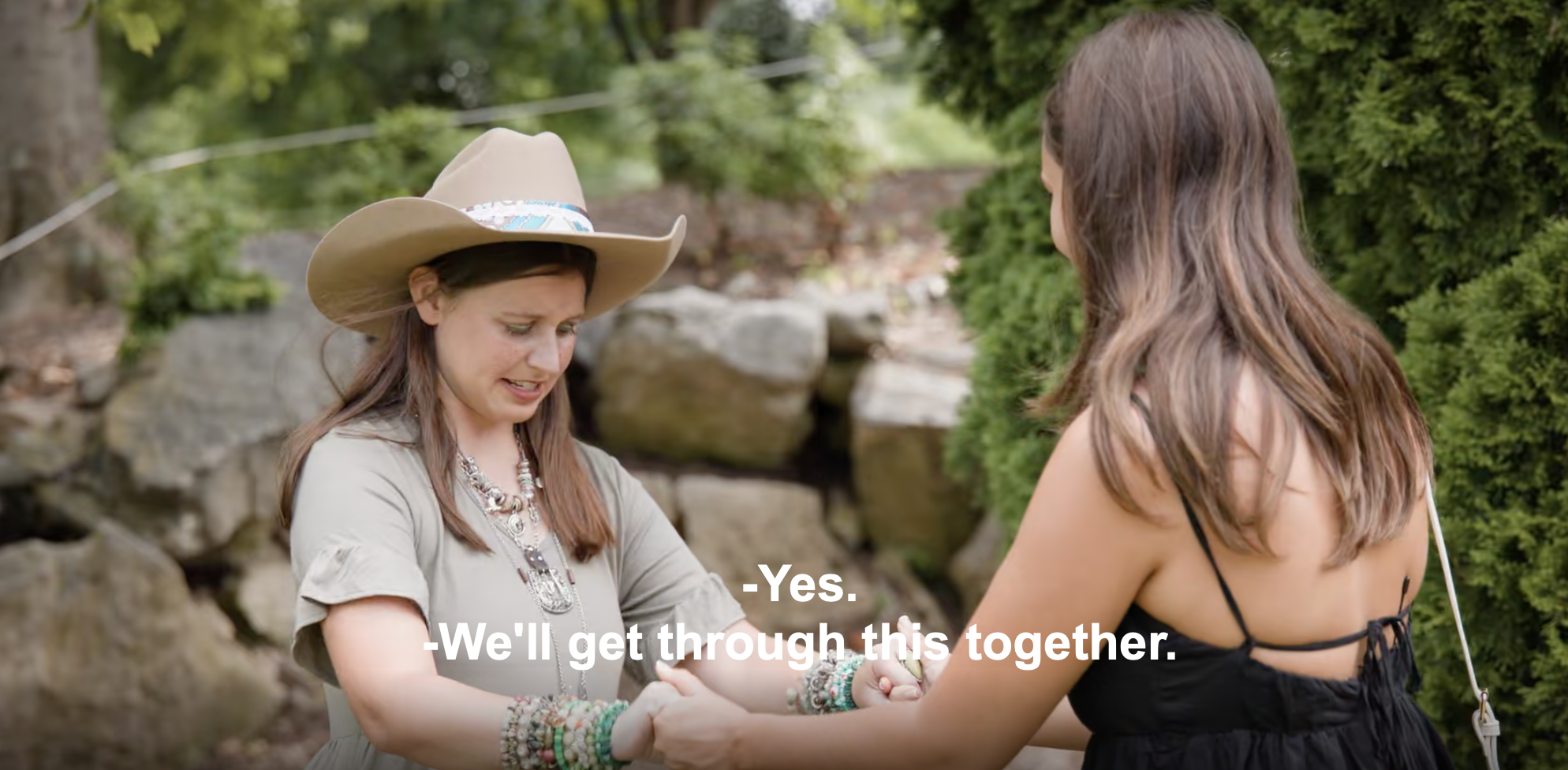 Madison on Love on the Spectrum with her bestie