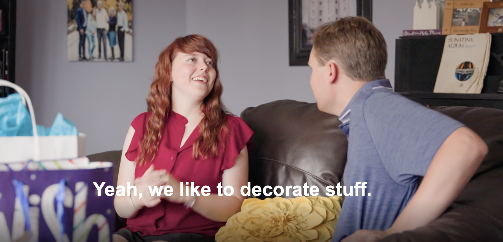 Emma and Eric on Love on the Spectrum