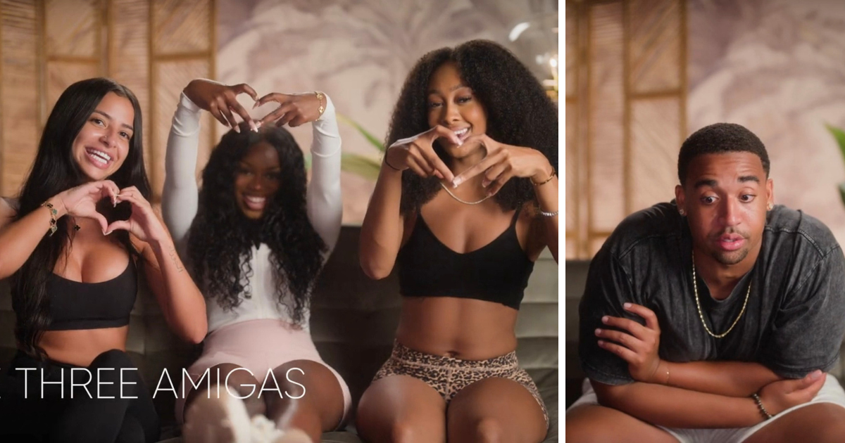 Mikey three amigas Temptation Island