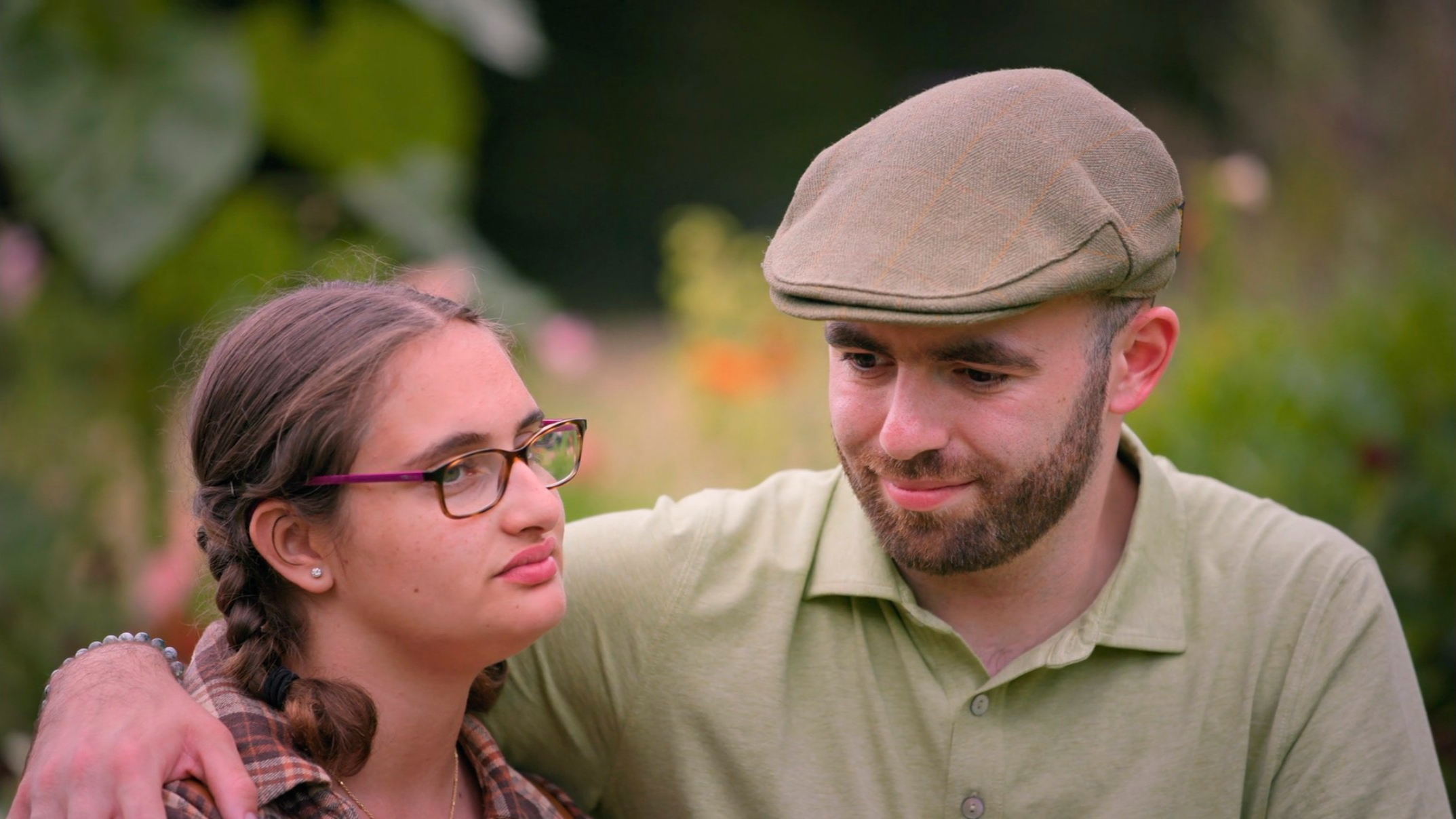 Connor Georgie together Love on the Spectrum