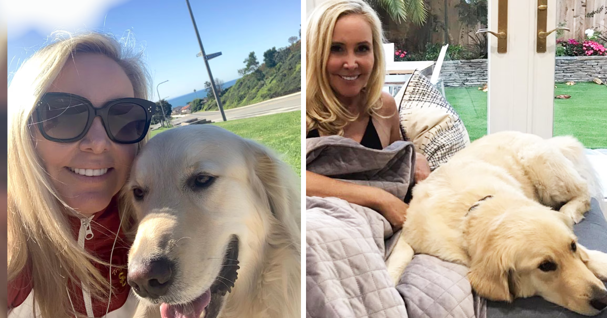 Shannon Beador with dog Archie