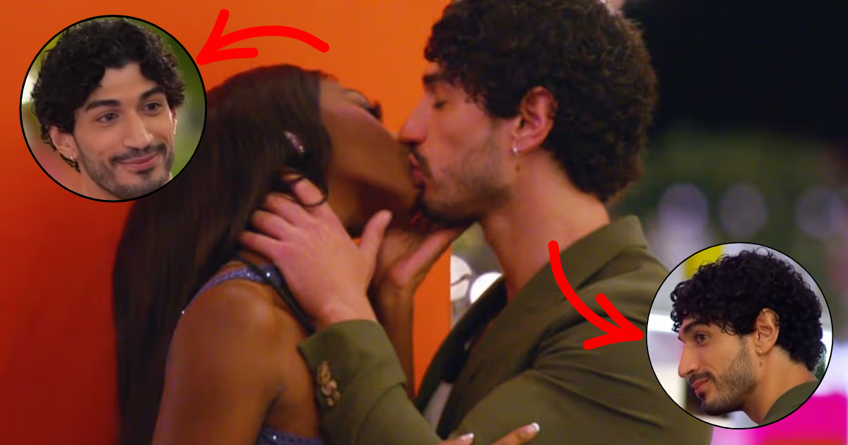 Trinity and Zach on Love Island USA