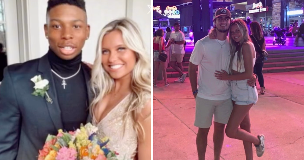 Kenzie Annis from Love Island USA with ex-boyfriends