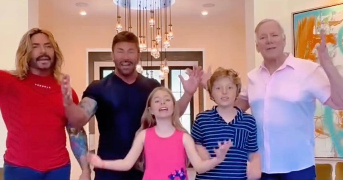 Meet the unconventional Erbinger family with three dads on Million Dollar Nannies