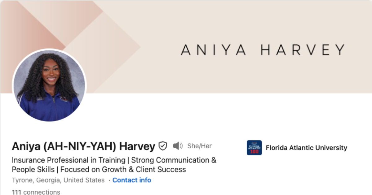 aniya harvey job