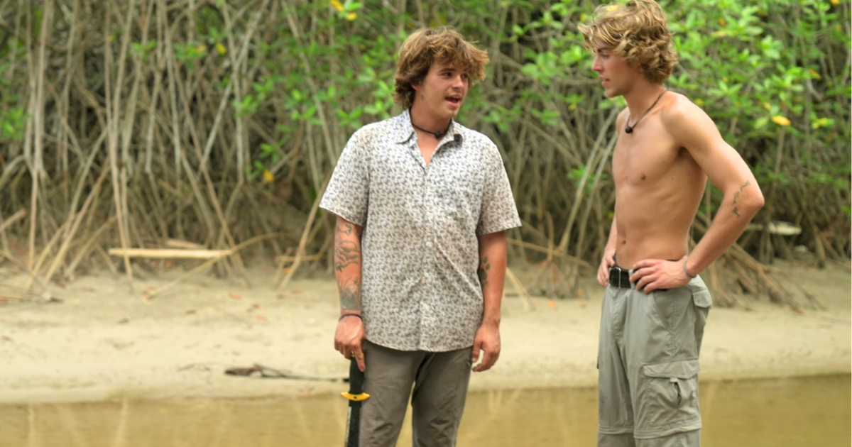 outlast the jungle brett and braxton from team charlie