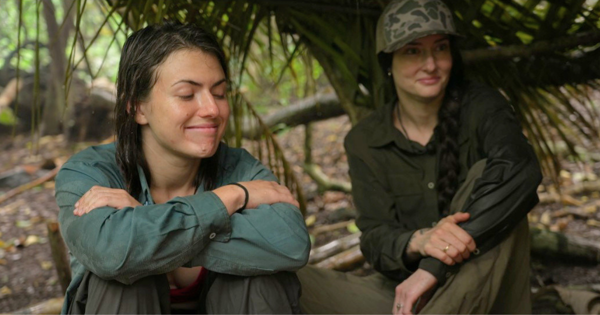 outlast the jungle netflix maddy and nikki talking to ben