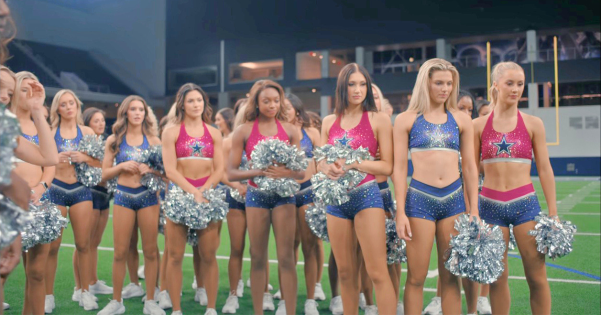 an assortment of dallas cowboys cheerleaders including some rookies who were cut