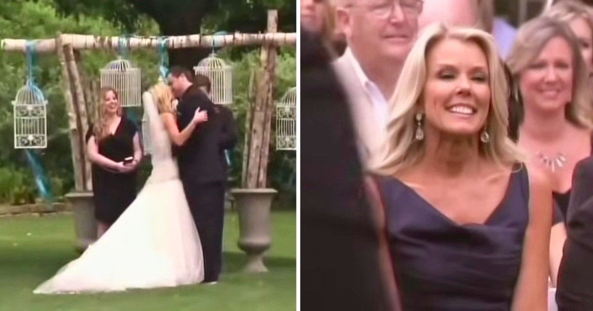dallas cowboys cheerleaders brides judy at her daughter cassie's wedding
