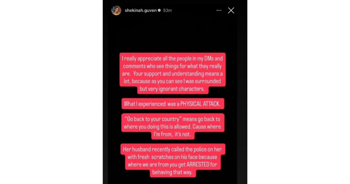 90 Day's Shekinah Güven breaks silence on explosive anti-immigration remark