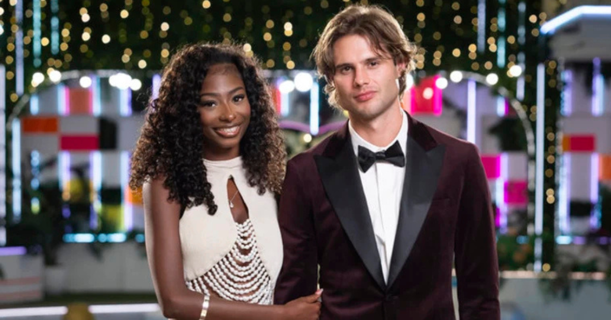 Trinity and Bryce on Love Island USA