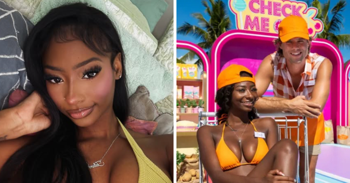 Trinity and Bryce on Love Island USA
