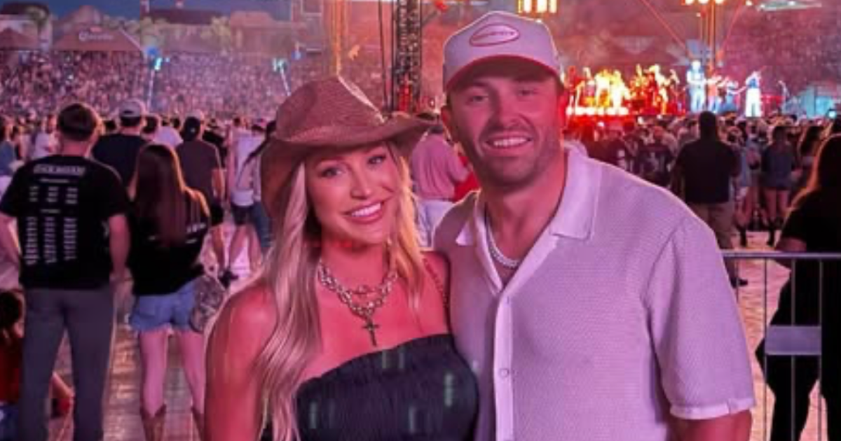 Emily and Baker Mayfield from Quarterback
