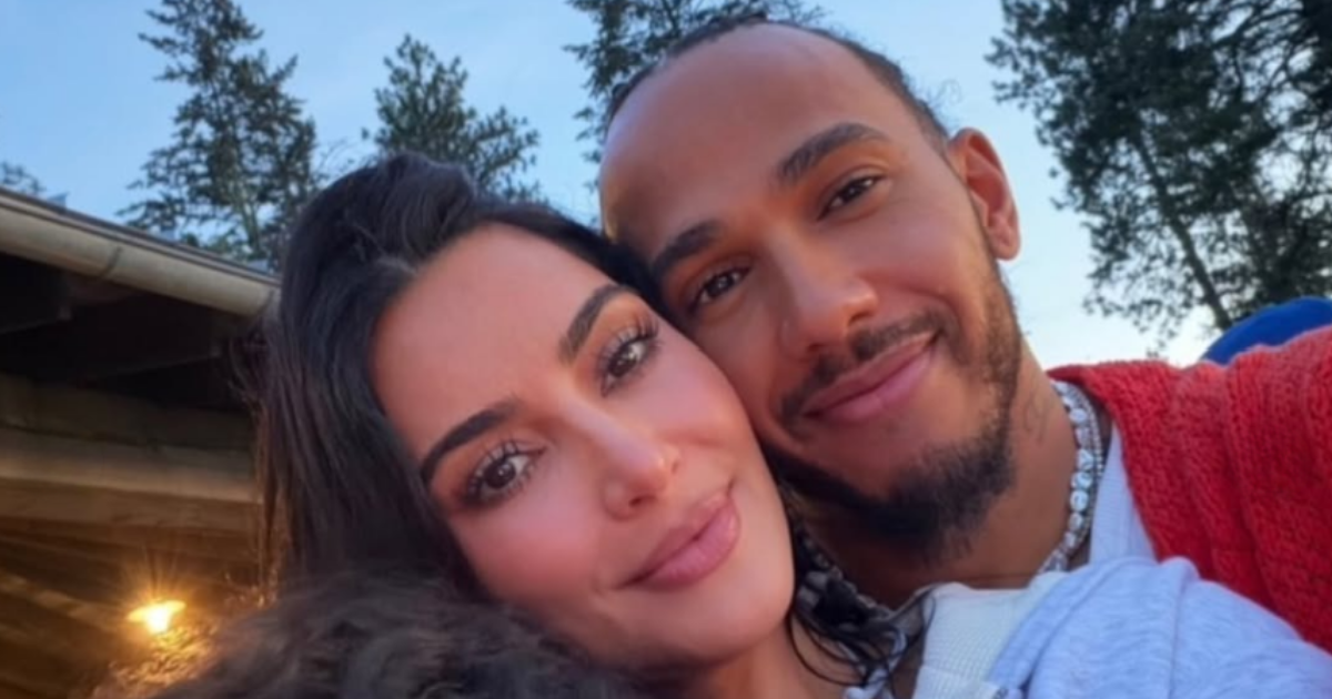 Lewis Hamilton Kim Kardashian