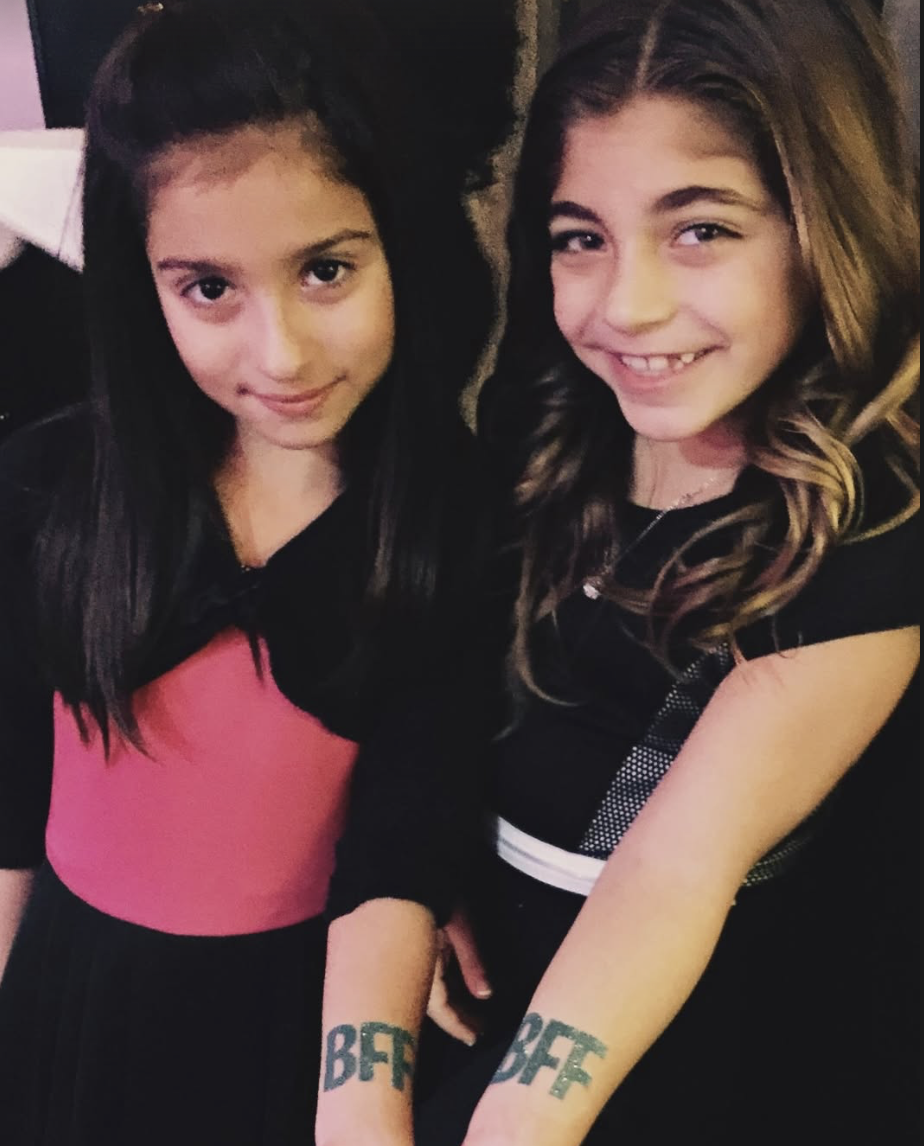 Milania Giudice and Victoria Zardoya