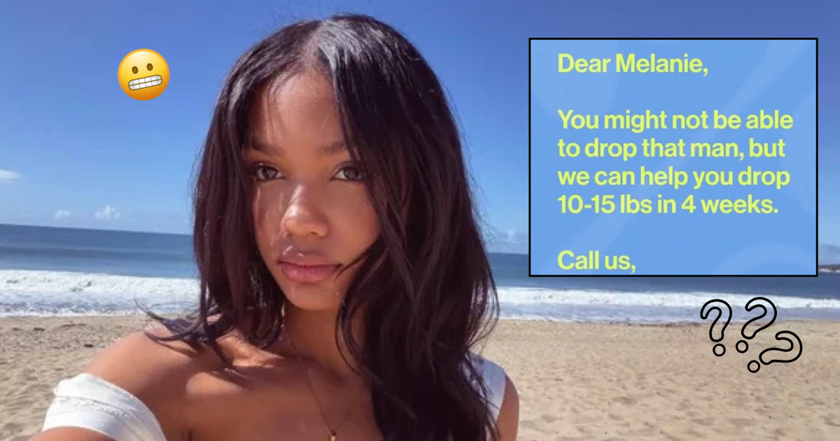 Melanie from Love Island USA/Start Willow ad