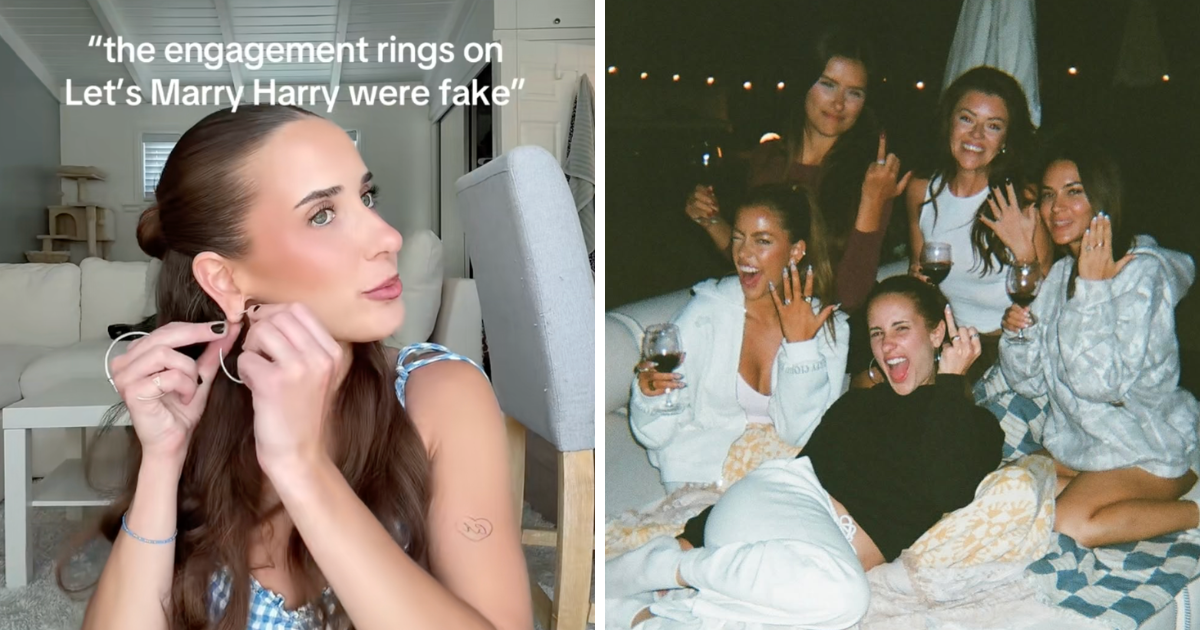 Let's Marry Harry engagement rings