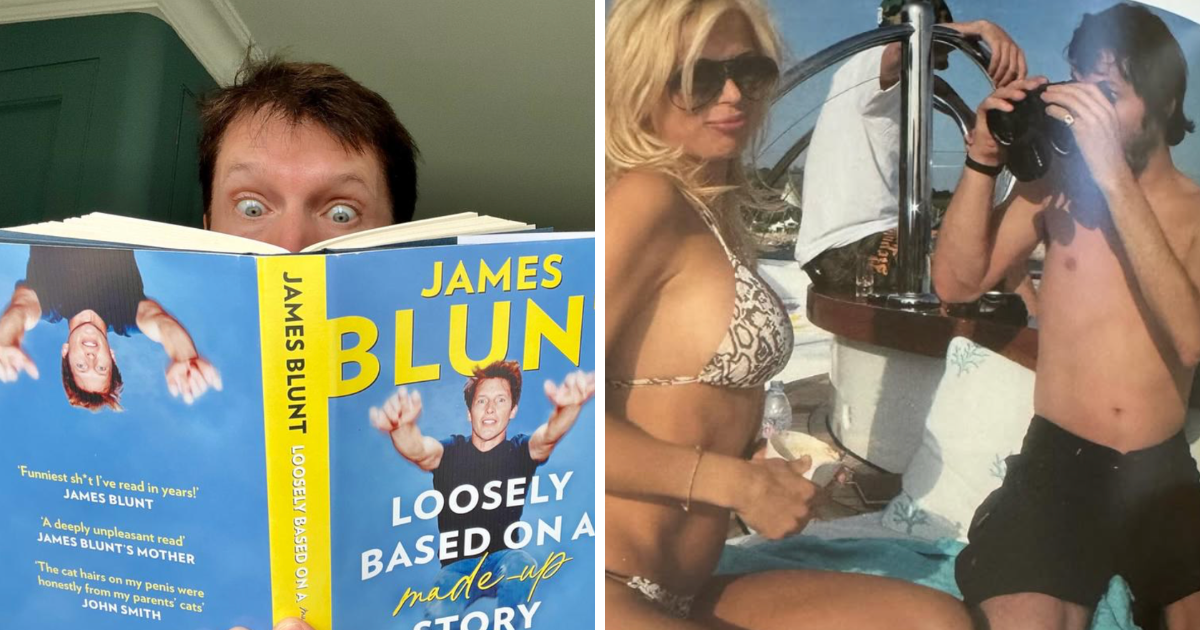 James Blunt and Diana Jenkins