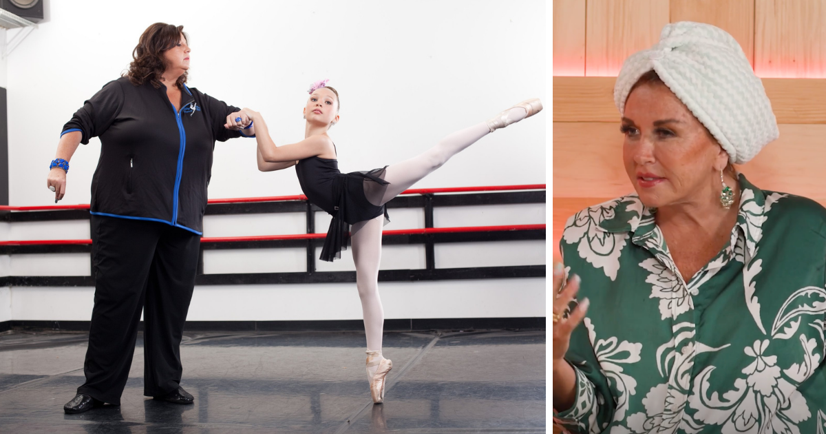 Abby Lee Miller and Maddie Ziegler on Dance Moms/Hot Goss