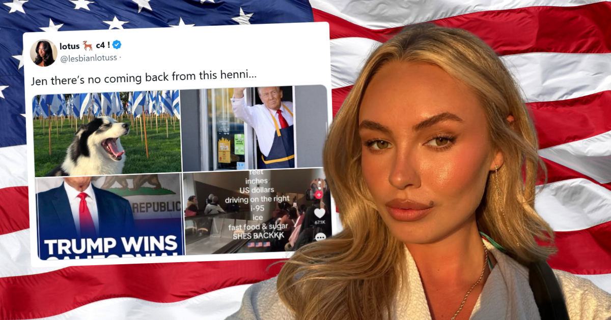 Jen MAGA Love Island USA